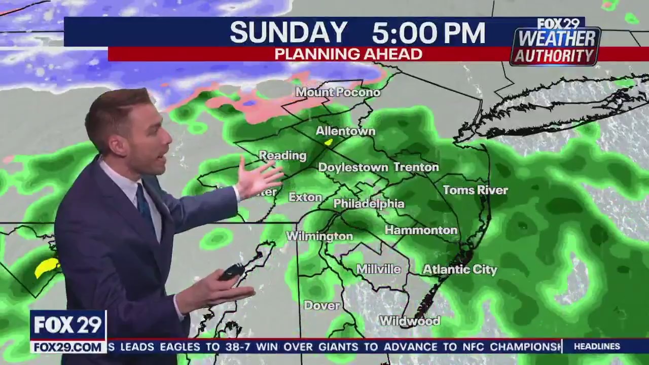 Weather Authority: 11:30 p.m. Saturday forecast