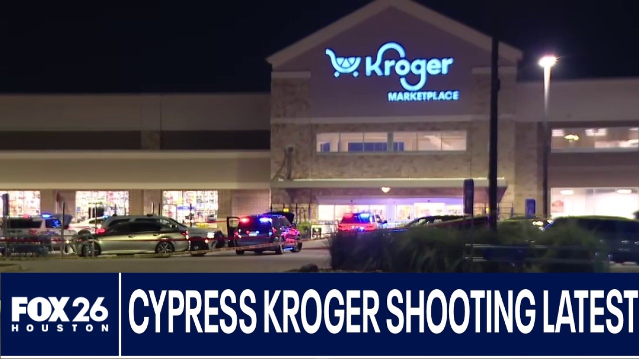Two men shot inside Cypress Kroger store