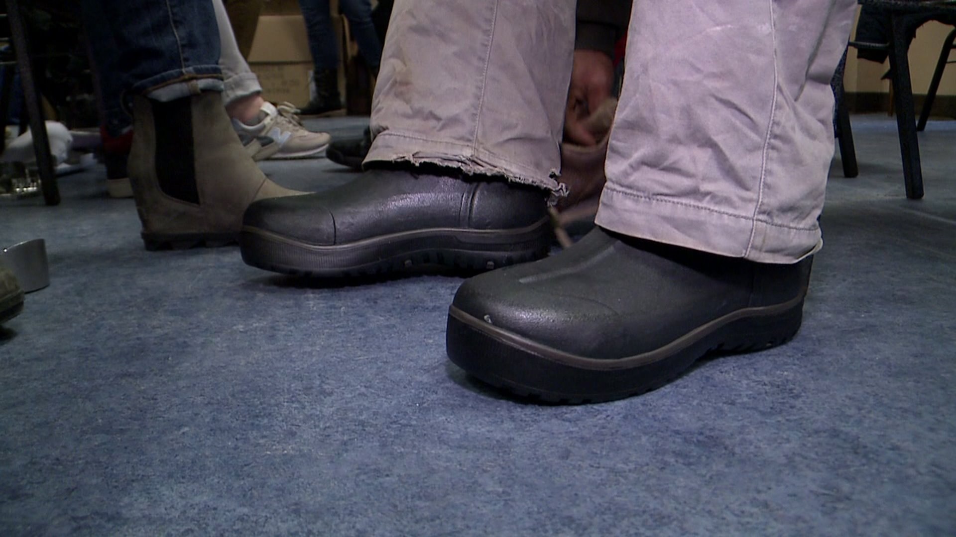 Shoe and sock donation