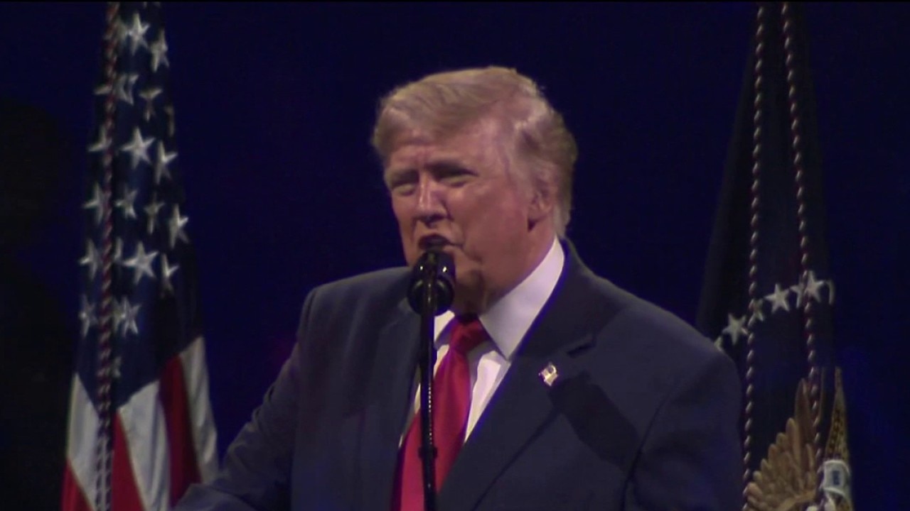 Trump speaks after Freedom 250 event delayed due to weather