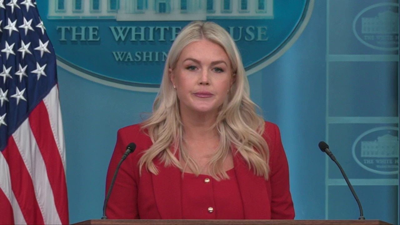 White House holds briefing amid escalating Iran war
