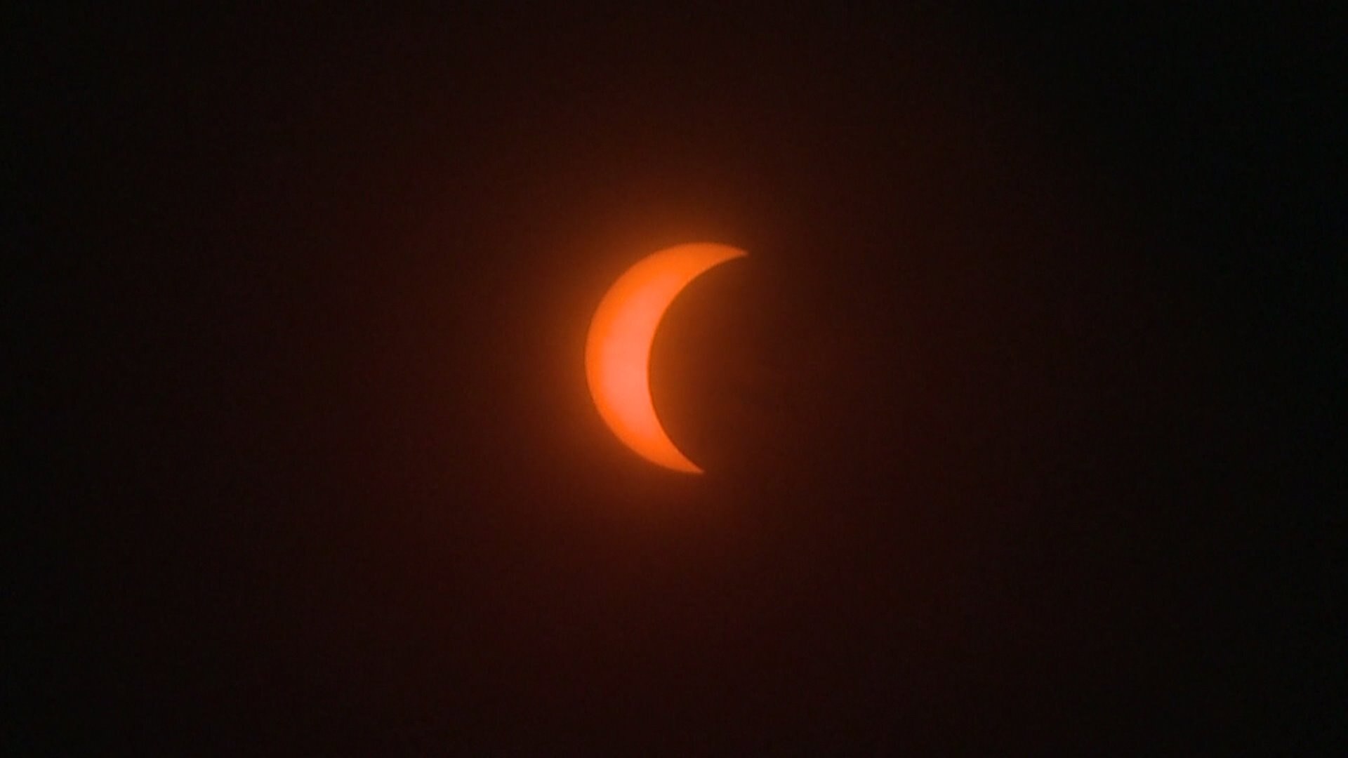Solar eclipse, 70 percent in Milwaukee