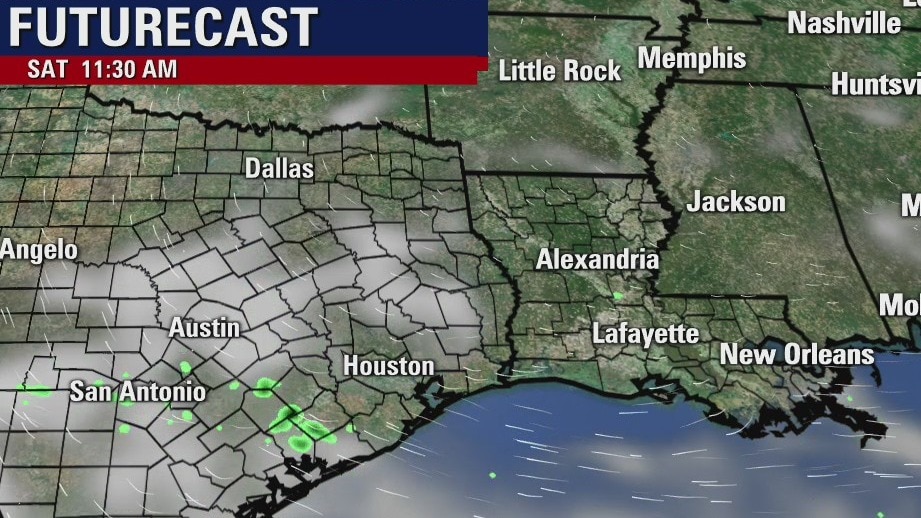Saturday morning weather forecast