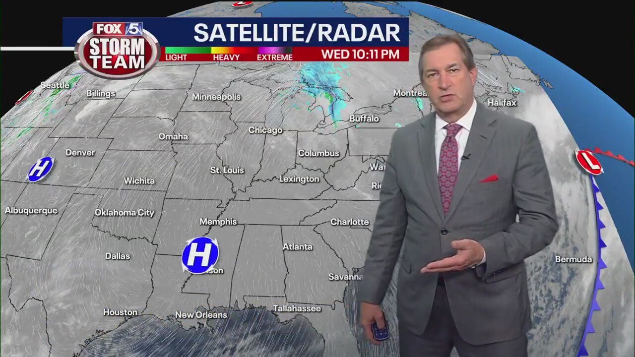 Wednesday night forecast