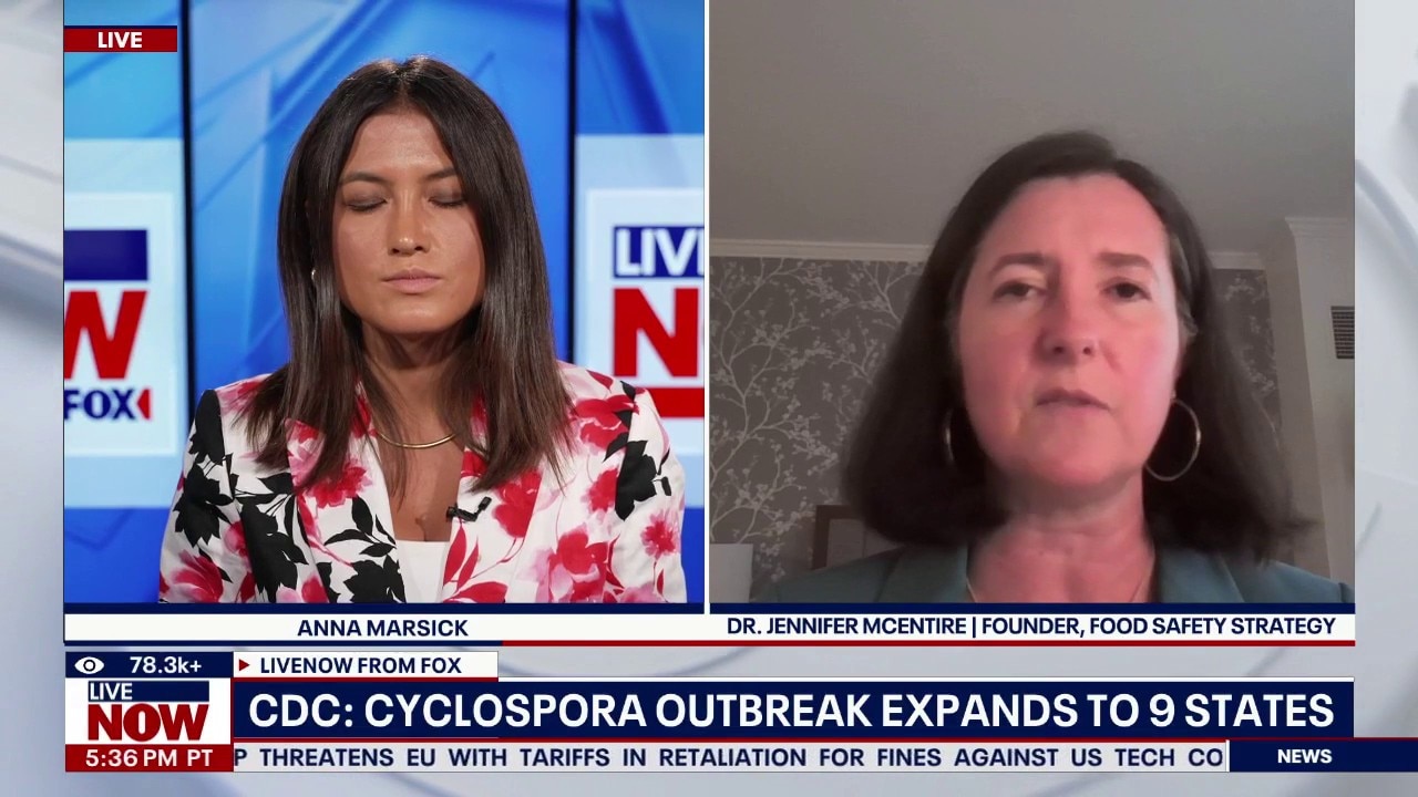 Cyclospora outbreak expands to 9 states, CDC says
