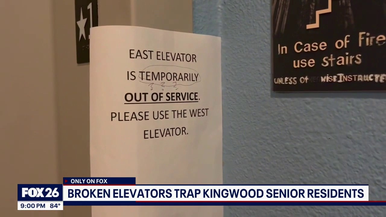 Broken elevator at Kingwood senior home frustrates residents
