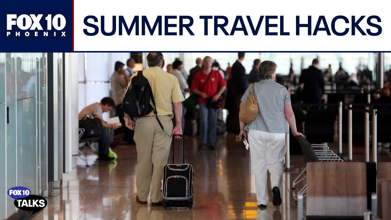 Crucial airport tips to beat the summer travel rush | FOX 10 Talks