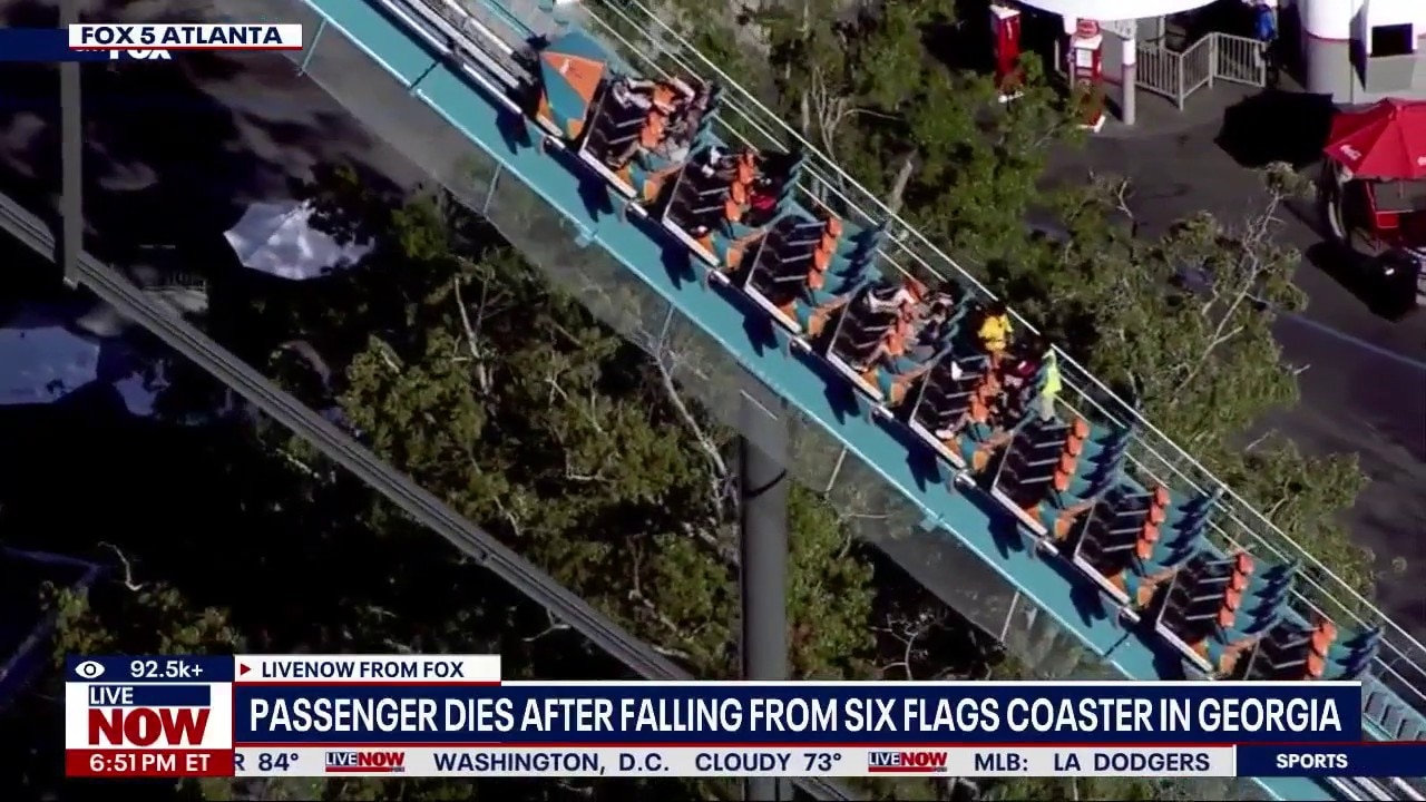 Person dies after falling from Georgia roller coaster