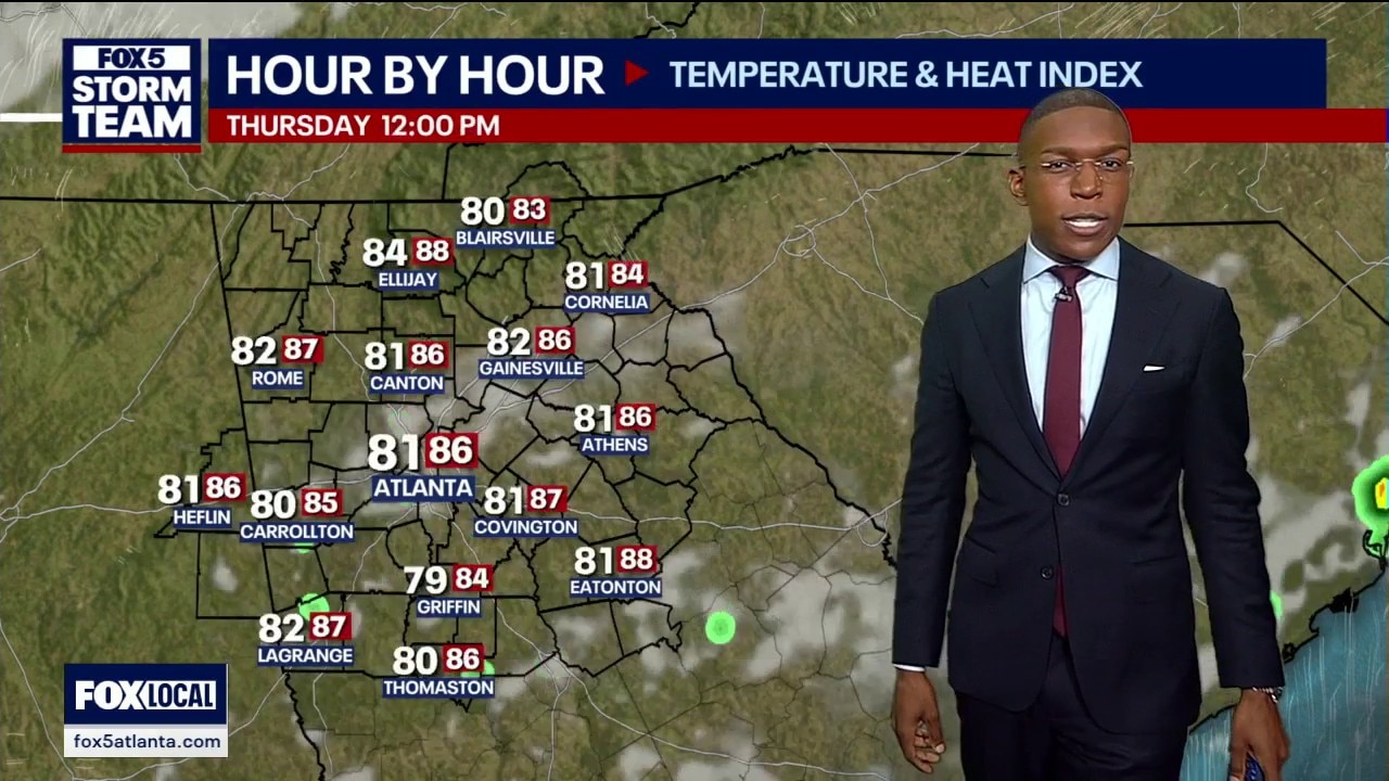 Wednesday evening weather forecast