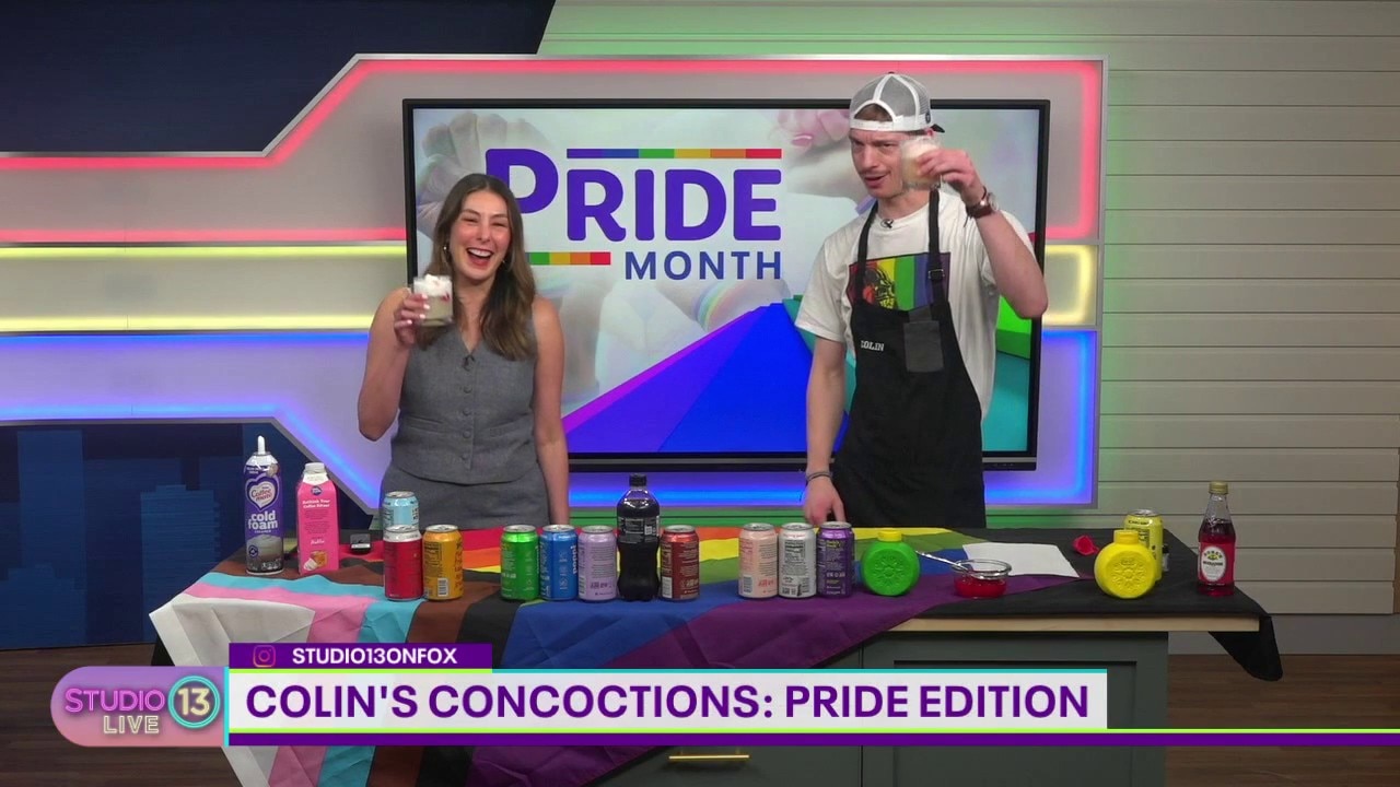 Studio 13 Live tries the viral 'Dirty Soda' trend with Colin's Concoctions