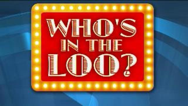 Gino plays a game of Who's in the Loo?