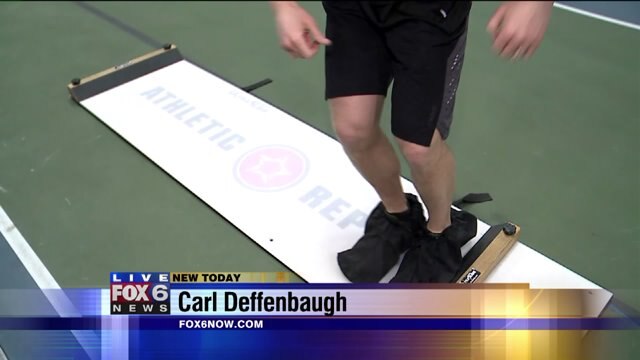 Carl gets in a good workout at Athletic Republic