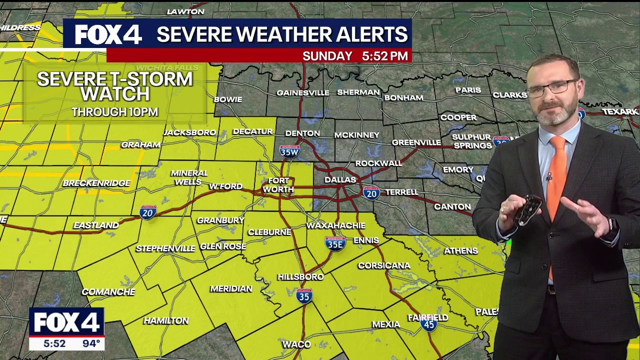 Dallas weather: July 5 evening forecast