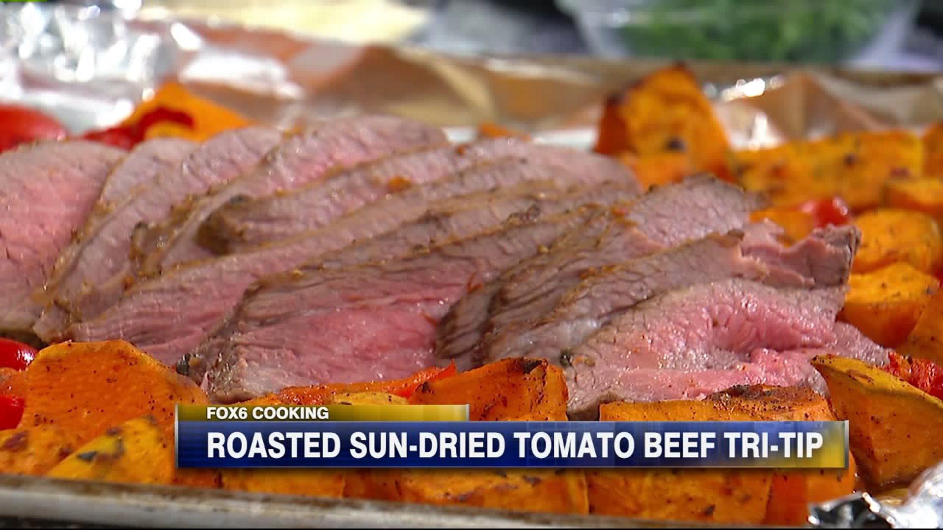 Roasted Sun-Dried Tomato Beef Tri-Tip
