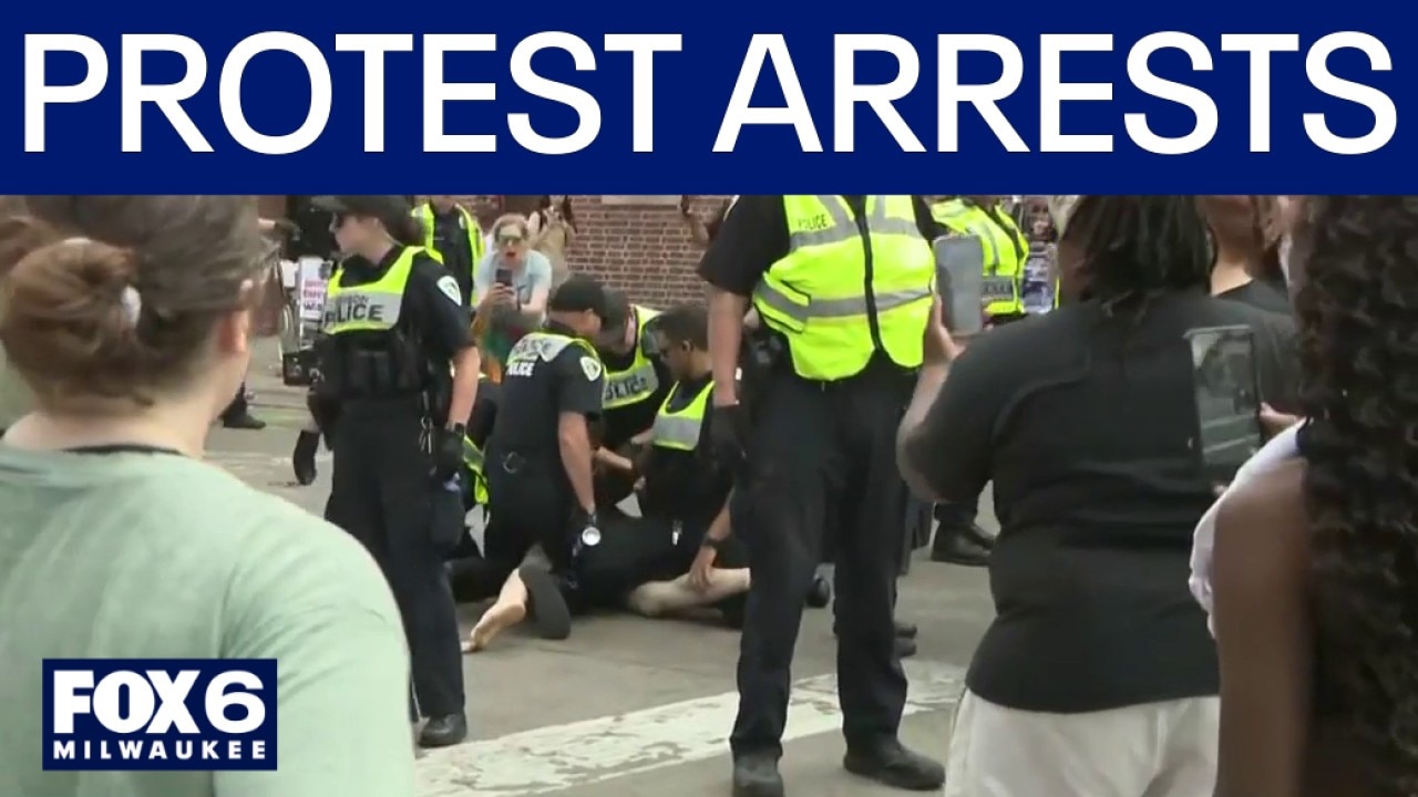 Madison police use pepper spray, 2 arrested after protest encampment cleared