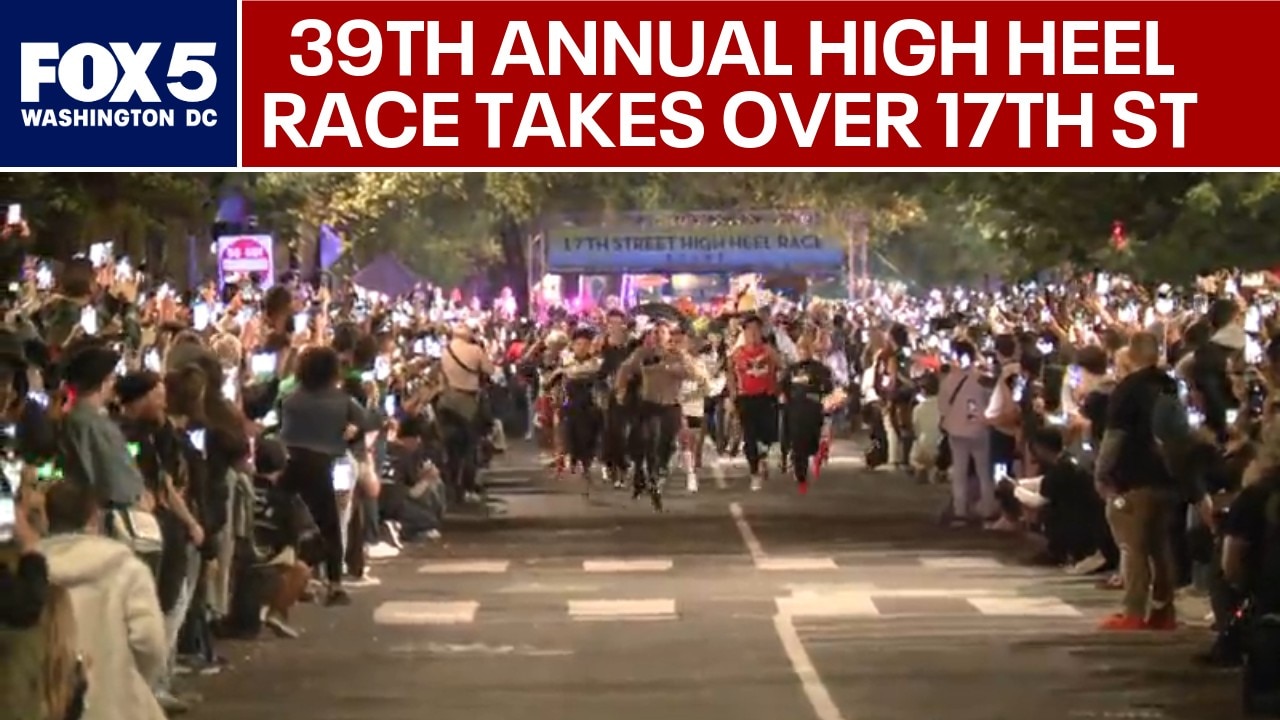 39th annual High Heel Race takes over DC's 17th Street