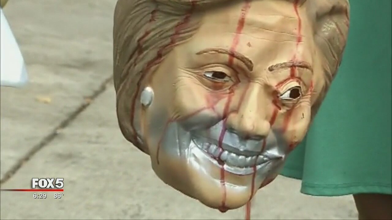 Does this Halloween display go too far