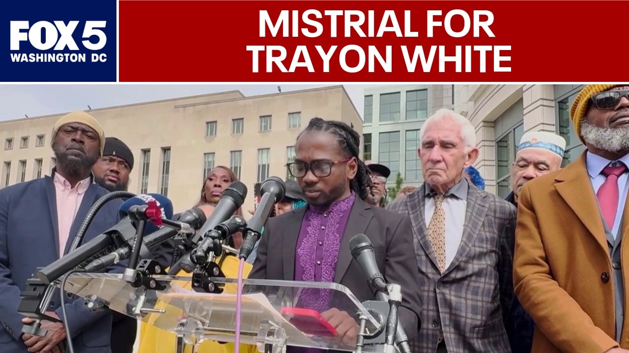 Mistrial declared in DC Councilman Trayon White's federal bribery case