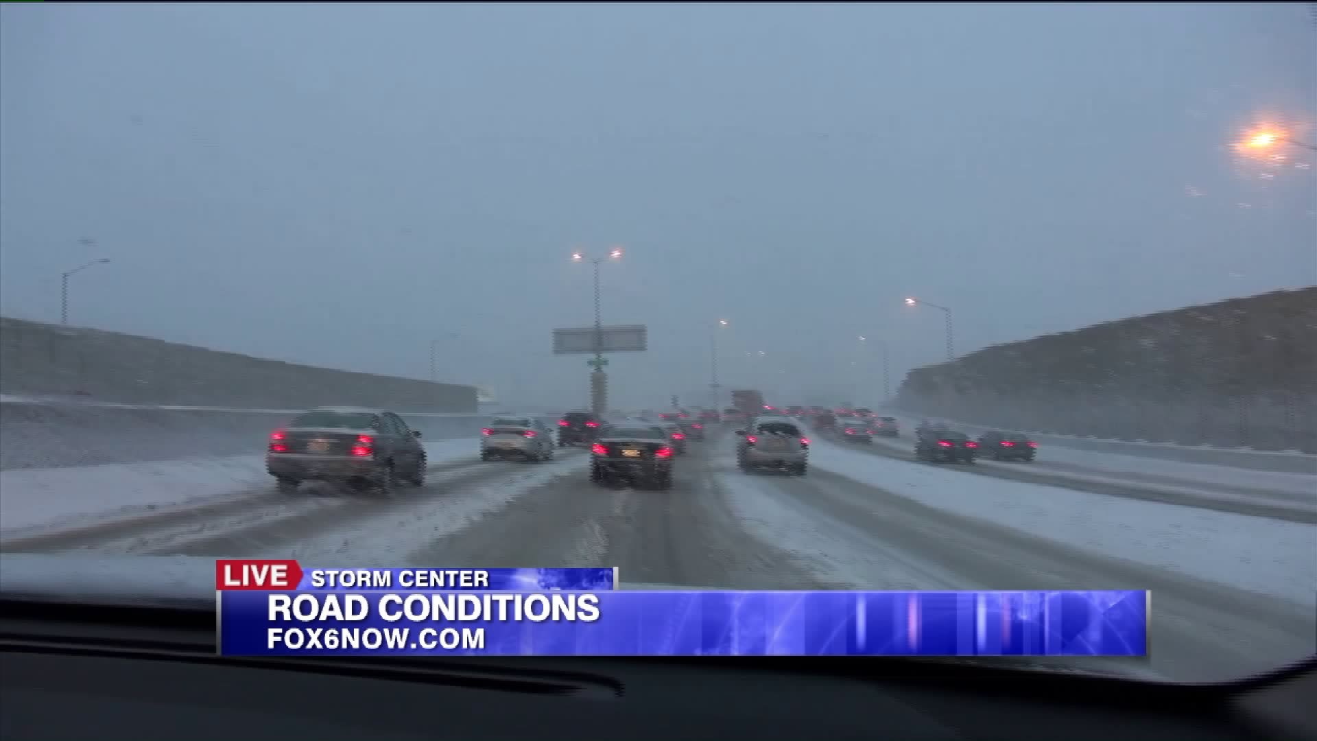 Numerous spinouts and accidents: Storm expected to linger in Wisconsin