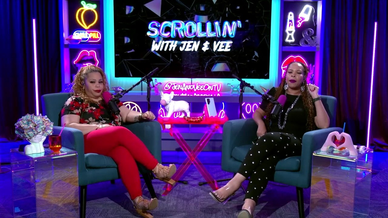 His Name Is Chocolate?! | Scrollin' With Jen & Vee
