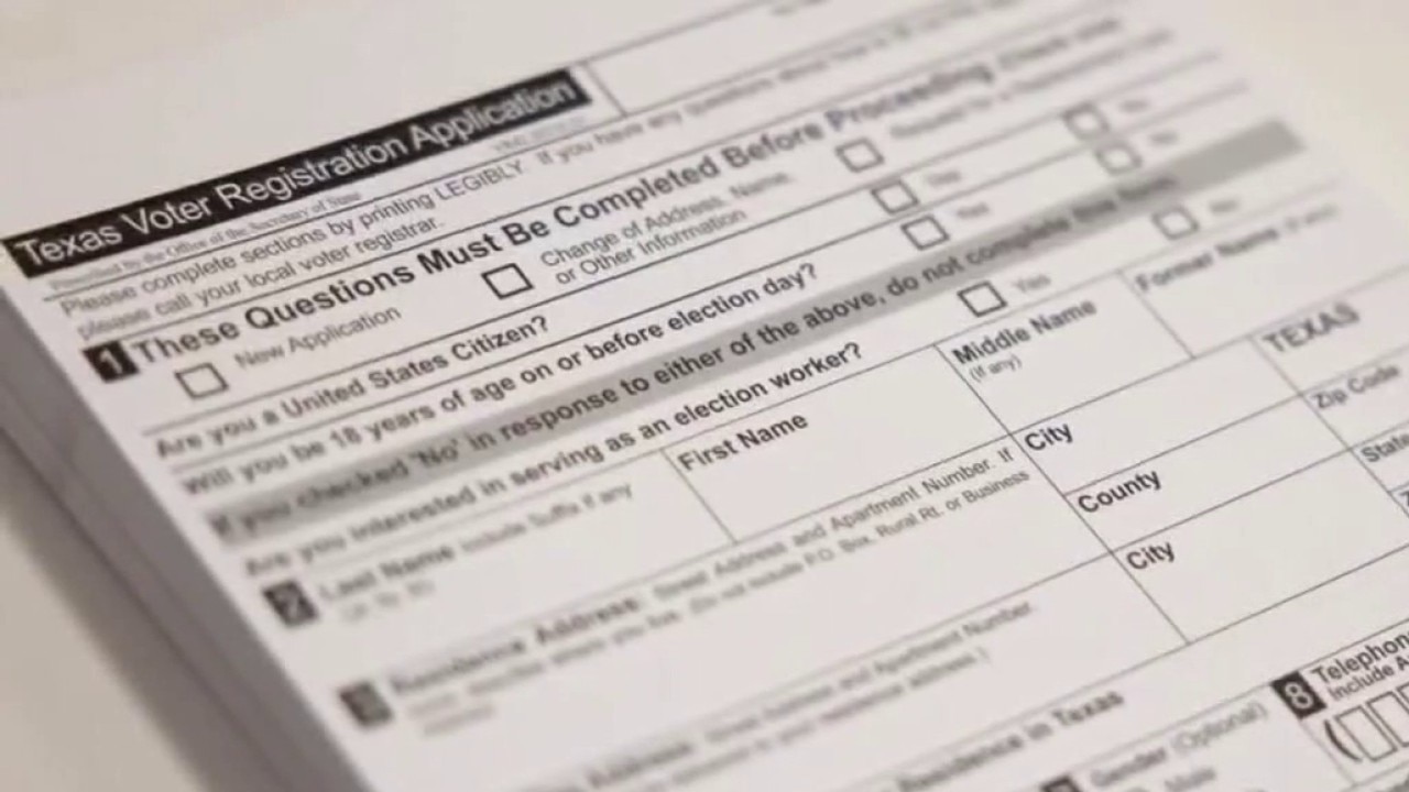 Voter registration glitch update