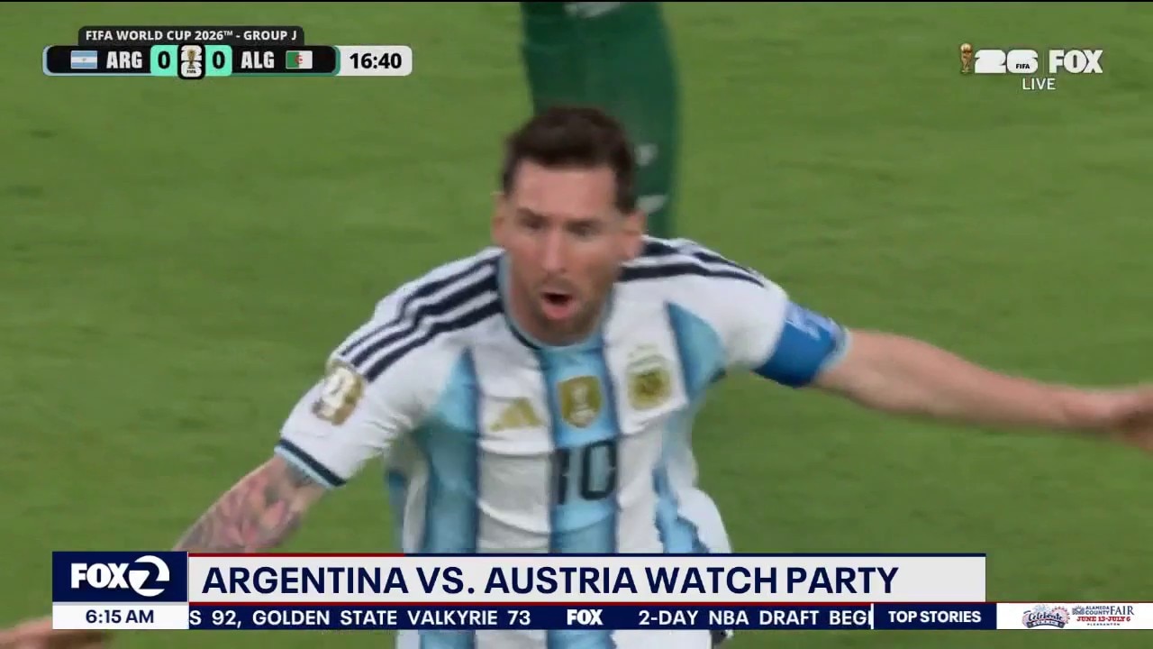 The world is watching Messi