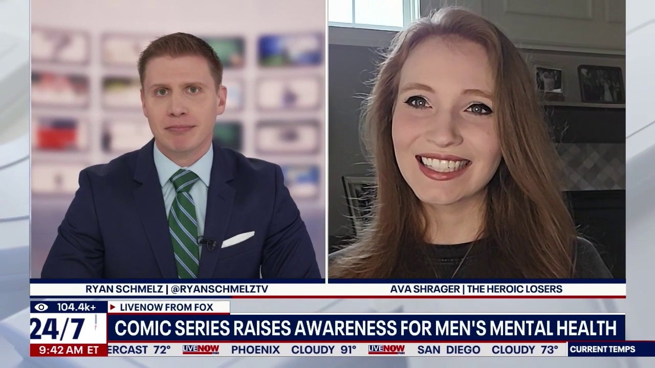 Comic series raises awareness for men's mental health