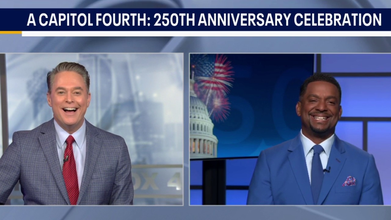 Alfonso Ribeiro breaks down 'A Capitol Fourth' 250th Independence Day special