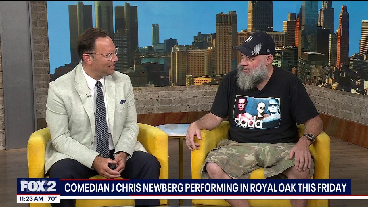J Chris Newberg performing in Royal Oak this Friday night