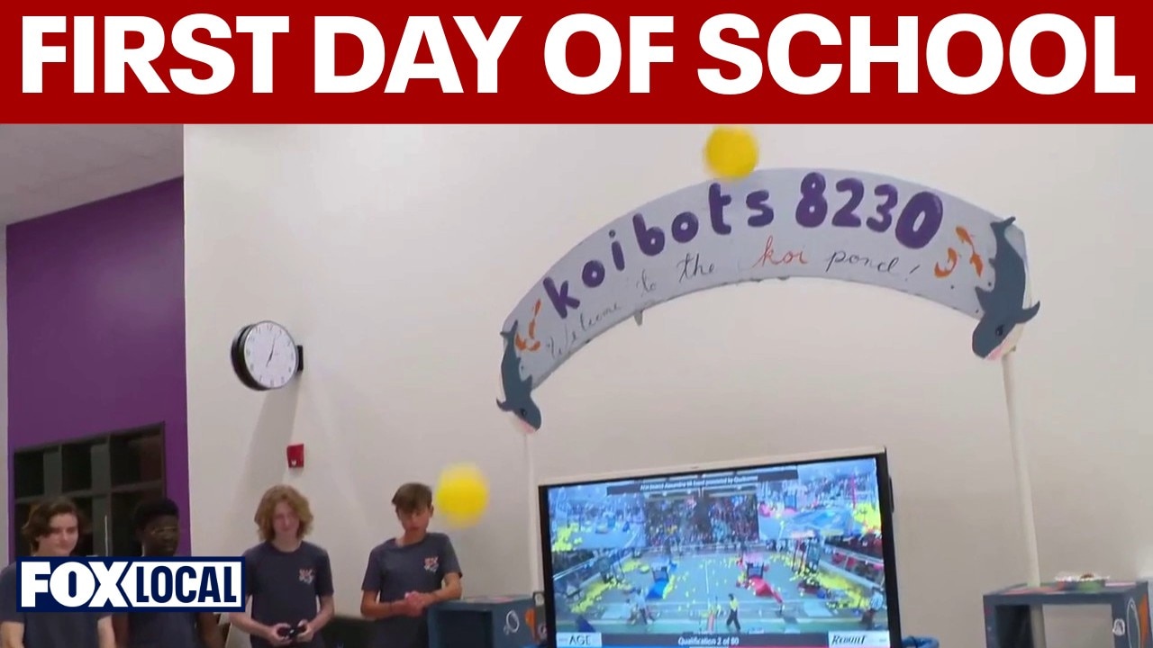 Arlington schools' new student center features high-tech robotics hub