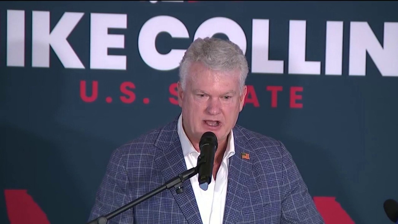 Mike Collins courts veterans in Georgia Senate campaign