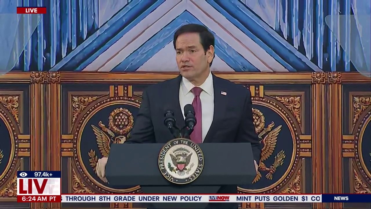 Rubio & Vance speaks at Trump Peace Institute