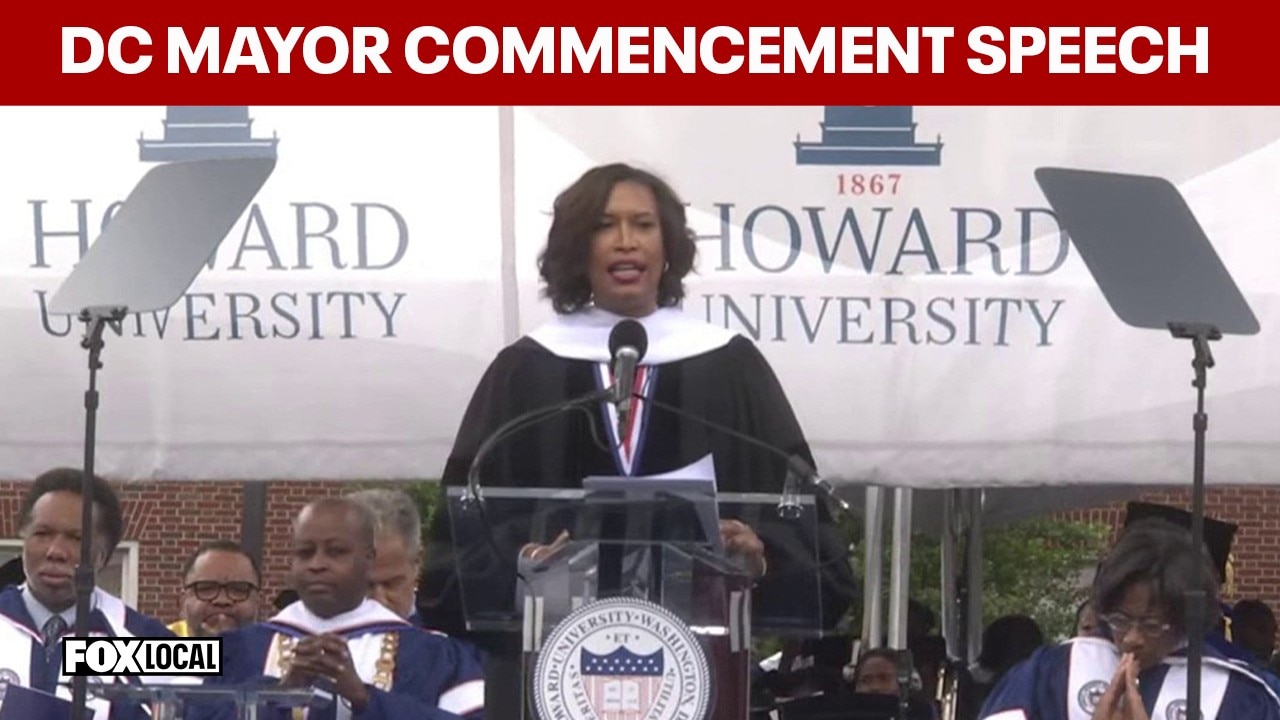Howard University 2026 Graduation | DC Mayor Bowser Full Speech
