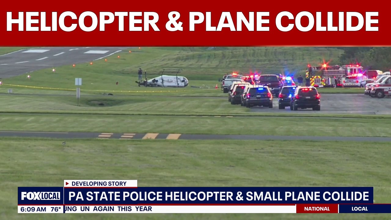 Pilot killed, 2 troopers injured after helicopter, small plane crash | FOX 5 AT 6AM