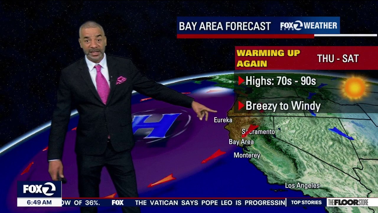 Fire danger as temps bump up and wind moves in