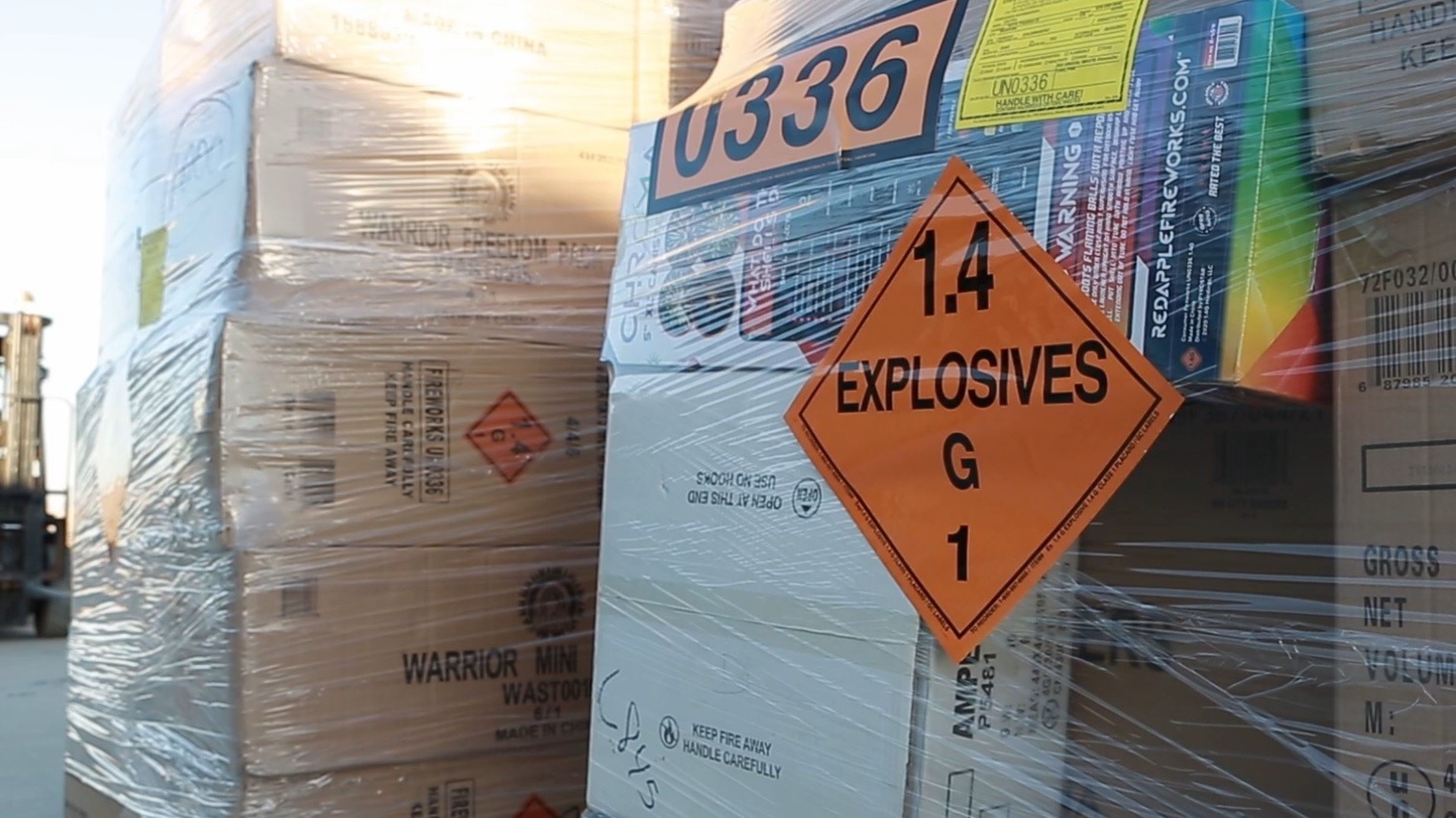 Cal Fire seizes nearly 40 tons of illegal fireworks