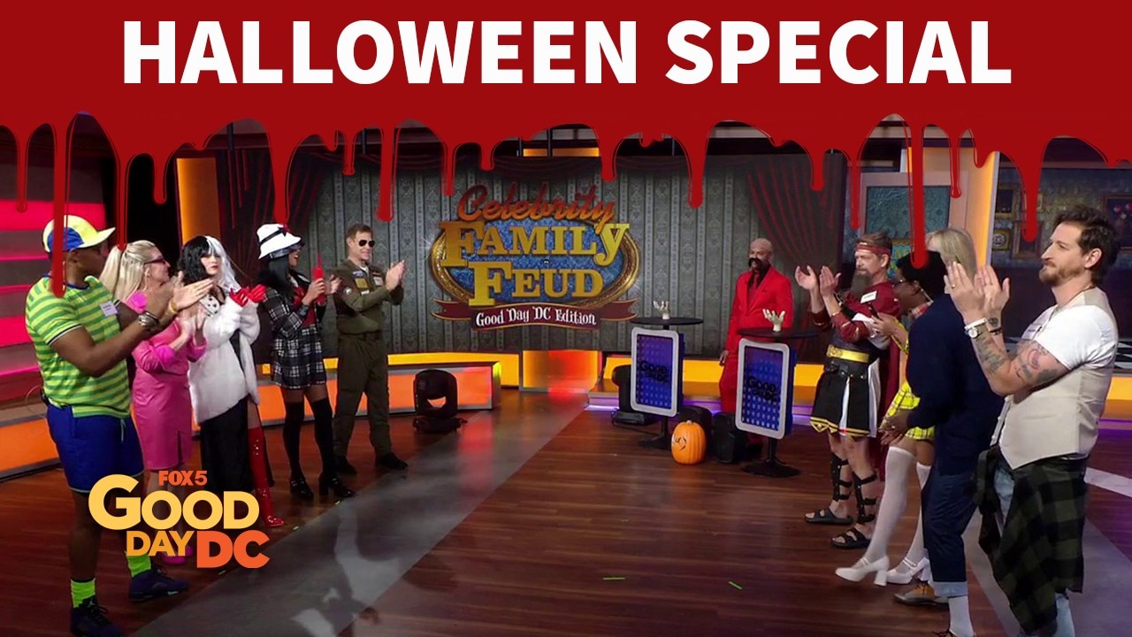 "Family Feud" DMV Edition | Good Day DC Halloween special!