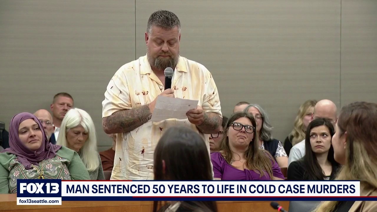Everett cold case killer sentenced to life