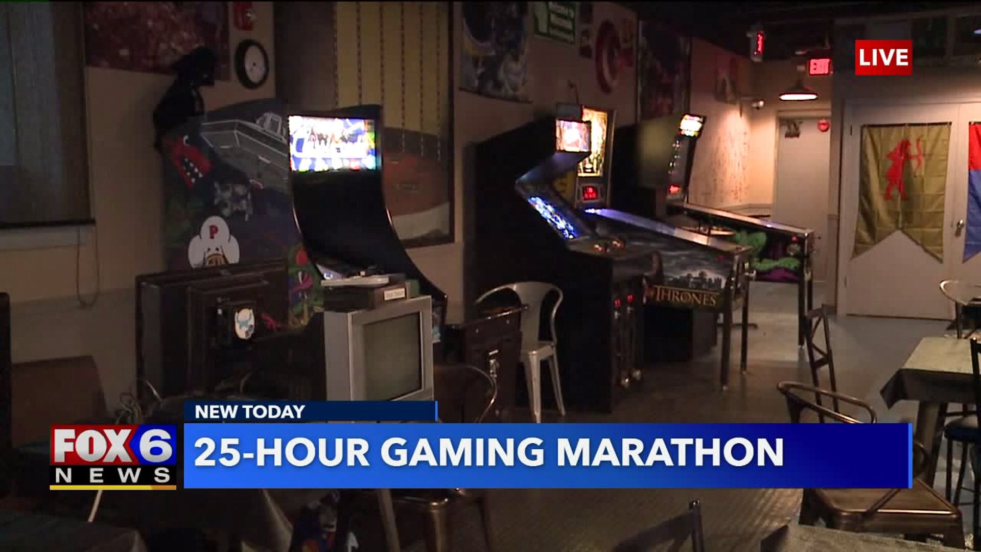 25-hour gaming marathon