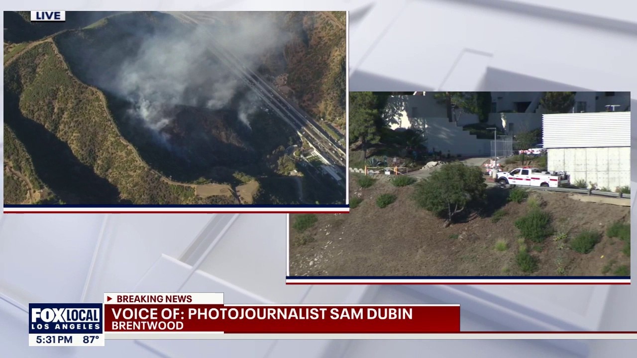 Brentwood fire shuts down Getty Center