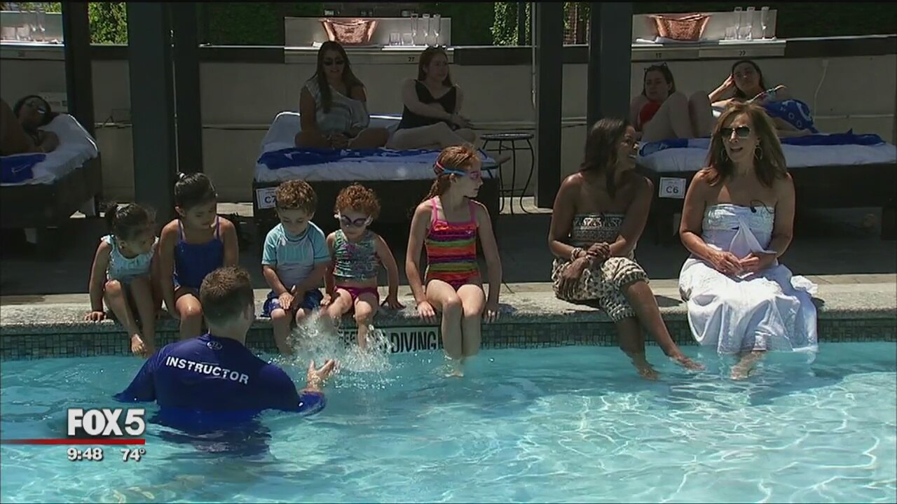 Good Day New York Pool Party: Swim Lessons