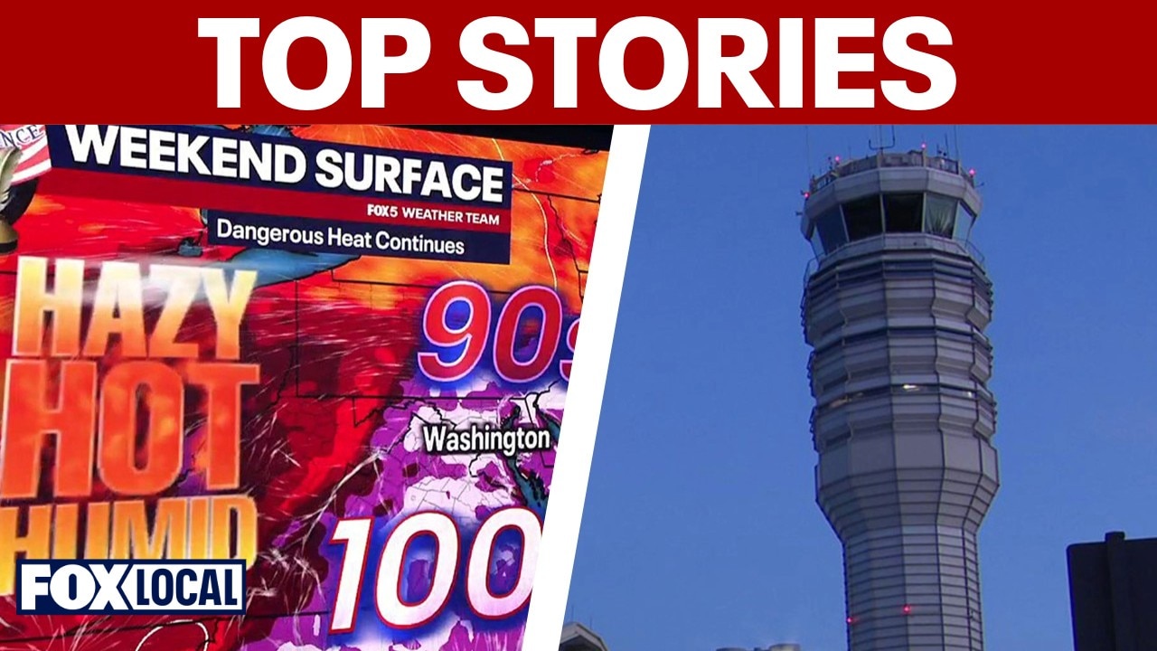 Heat wave cooks DMV; DCA limits flights for July 4 weekend | LATEST HEADLINES