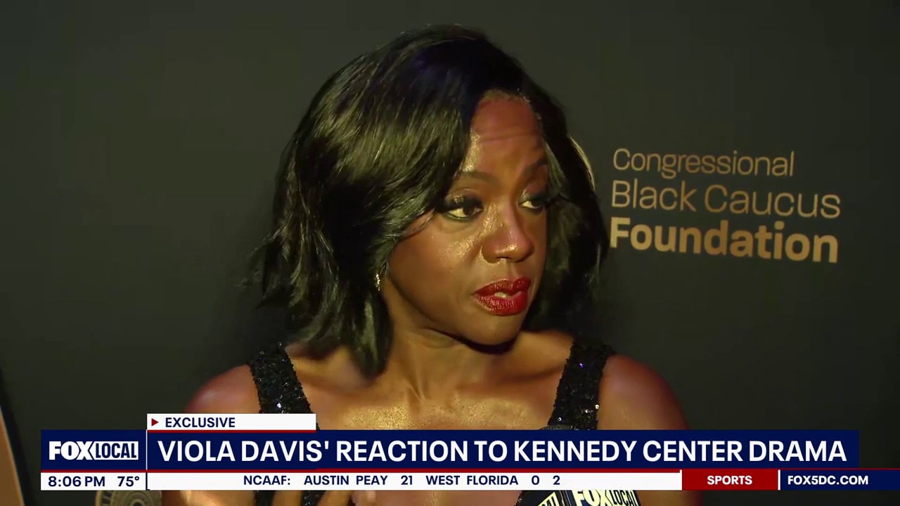 Viola Davis on Kennedy Center drama