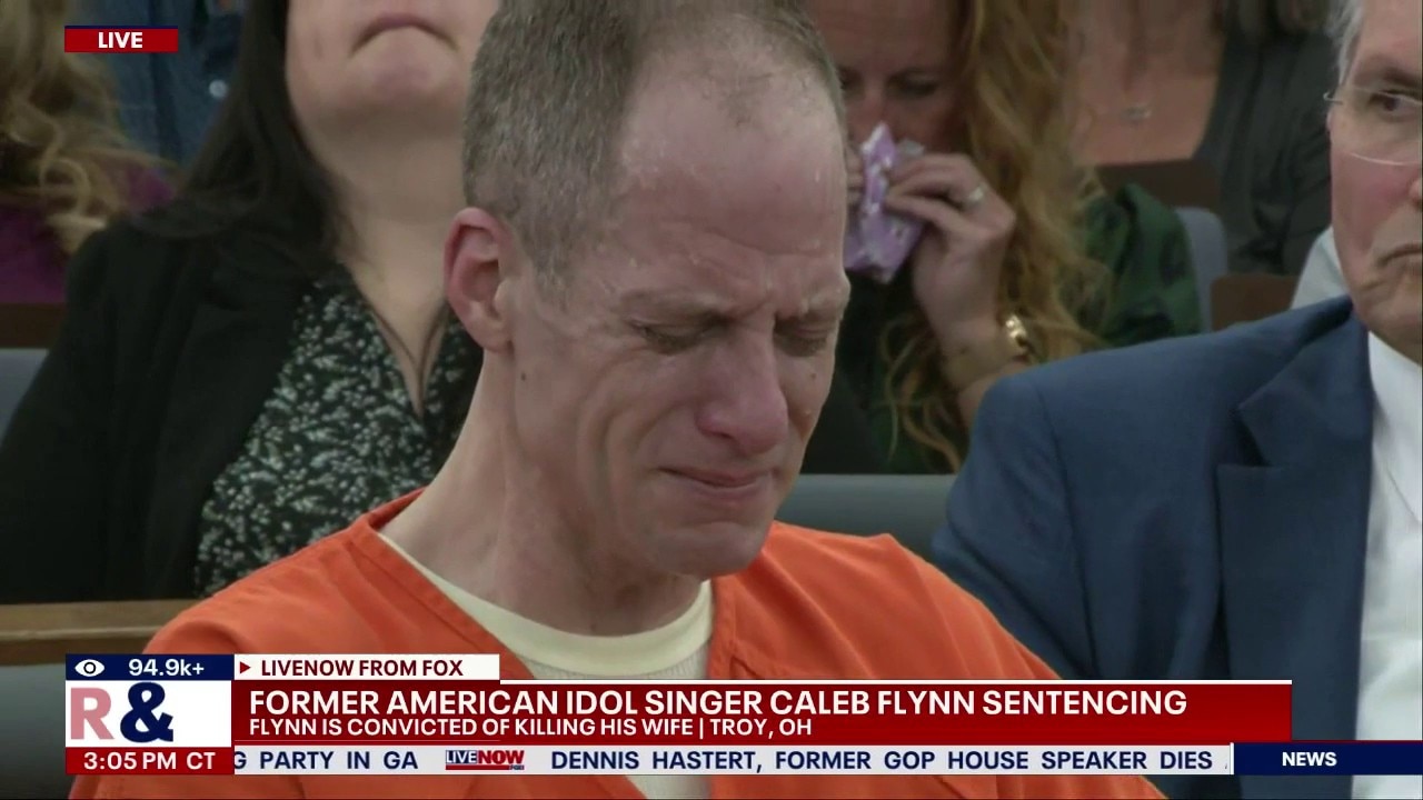 Caleb Flynn gives emotional statement ahead of sentencing