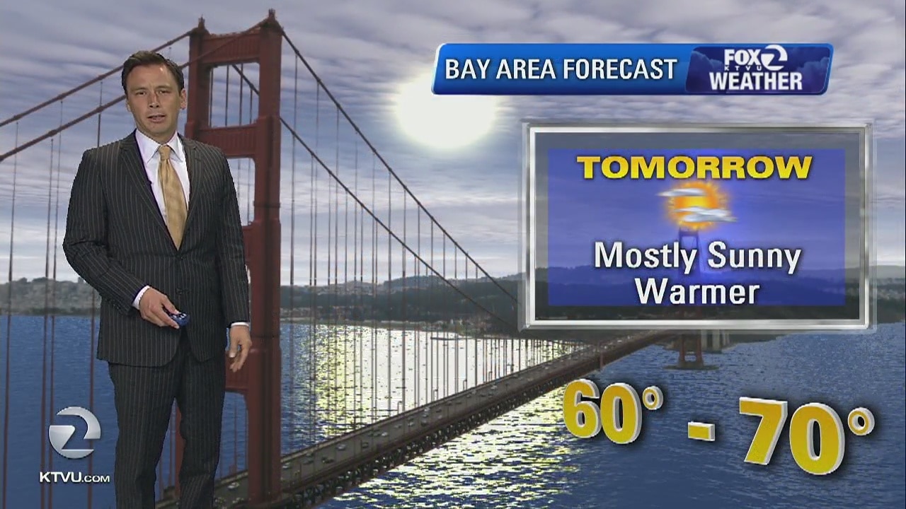 Saturday's forecast: Mostly sunny, warm