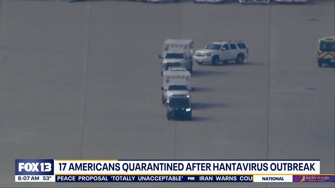 Americans quarantined after hantavirus outbreak
