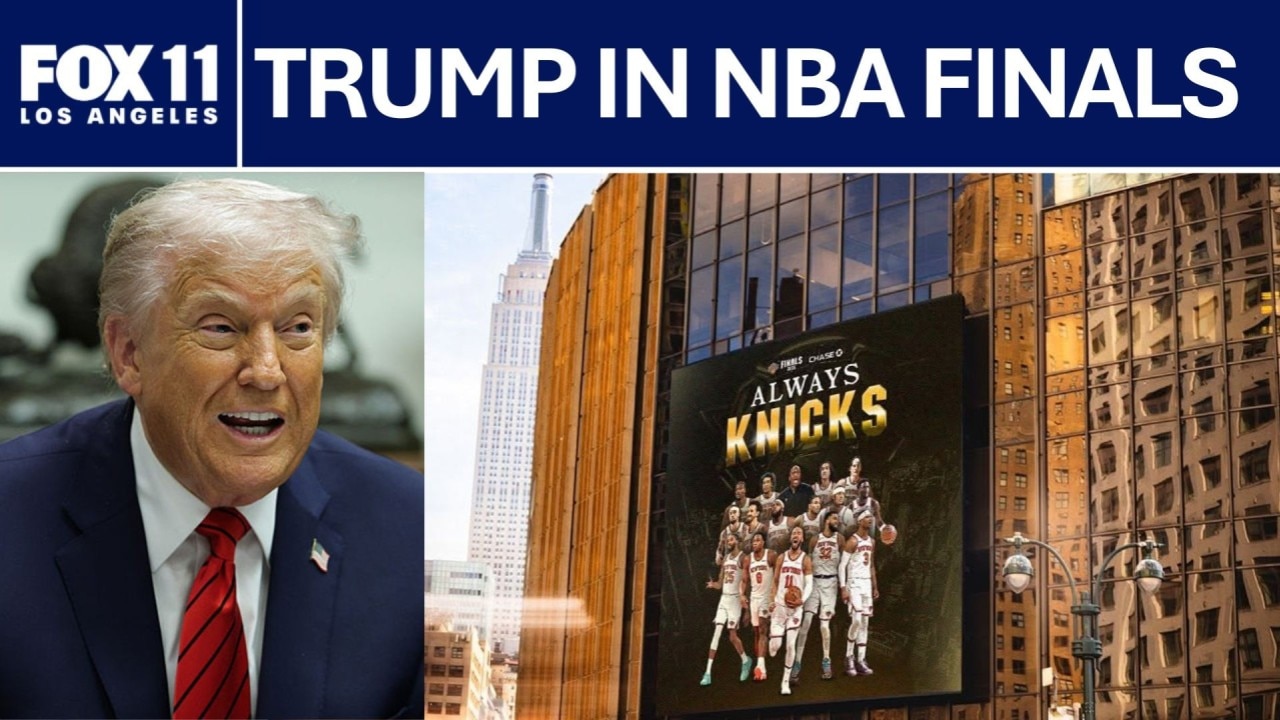 Trump to attend NBA Finals at MSG