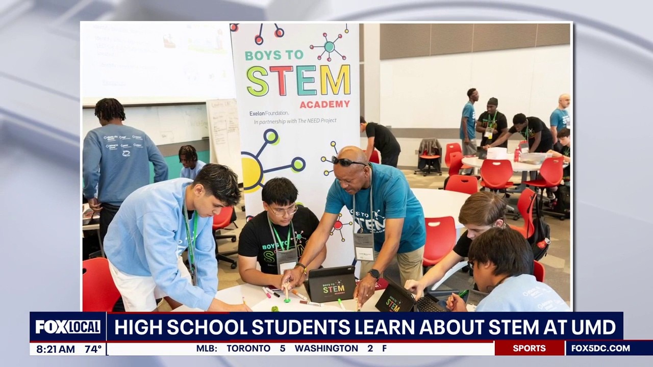 High School Students Learn About STEM at UMD