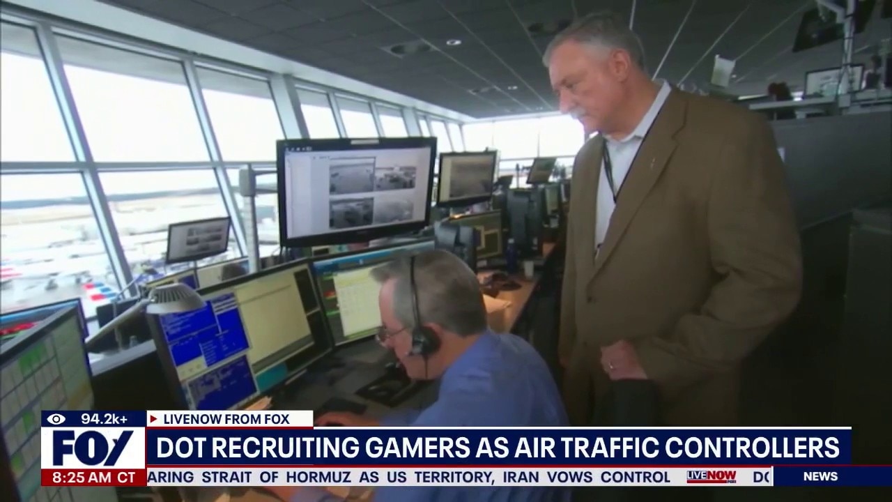 DOT recruiting gamers as air traffic controllers