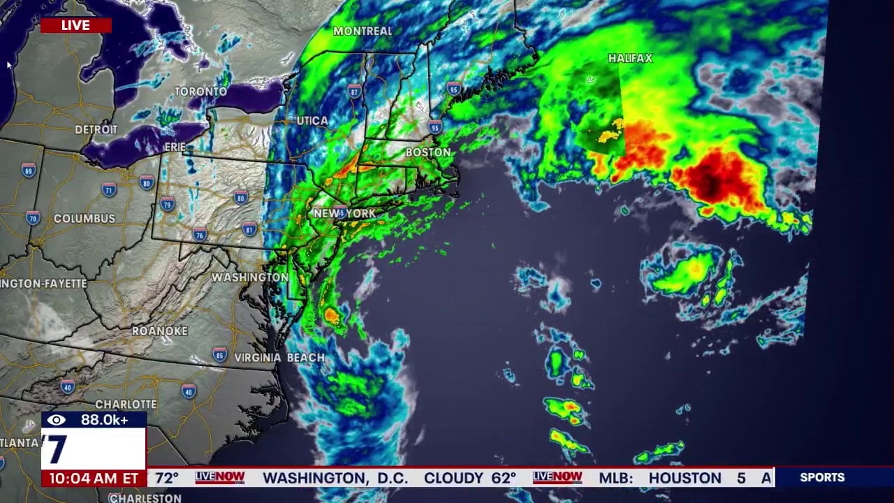 Dangerous Nor'easter threatens East Coast